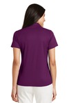 port authority l528 ladies performance fine jacquard polo Back Thumbnail