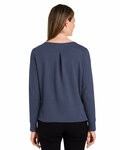devon & jones dg482w ladies' new classics™ charleston pullover Back Thumbnail