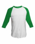 Tultex 0245TC Unisex Raglan Tee Front Thumbnail