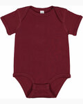 Rabbit Skins 4400 Infant Baby Rib Bodysuit Front Thumbnail