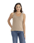 Next Level 3933NL Ladies' Cotton Tank Front Thumbnail