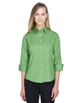 Devon & Jones DP625W Ladies' Perfect Fit™ 3/4-Sleeve Stretch Poplin Blouse Front Thumbnail