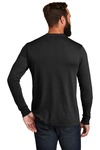 allmade al6004 unisex tri-blend long sleeve tee Back Thumbnail