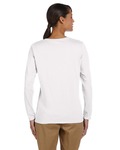 gildan g540l ladies heavy cotton ™ 100% cotton long sleeve t-shirt Back Thumbnail