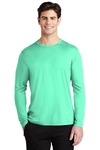 sport-tek st420ls posi-uv ® pro long sleeve tee Front Thumbnail