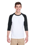 gildan g570 heavy cotton ™ 3/4-sleeve raglan t-shirt Back Thumbnail