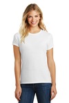 District DM108L Women's Perfect Blend ® CVC Tee Front Thumbnail
