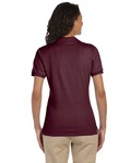 jerzees 437w ladies' 5.6 oz. spotshield™ jersey polo Back Thumbnail