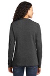 port & company lpc54ls ladies long sleeve core cotton tee Back Thumbnail