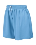 Augusta Sportswear AG960 Ladies Wicking Mesh Shorts Front Thumbnail