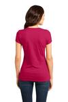 district dt6001 women's fitted very important tee ® Back Thumbnail