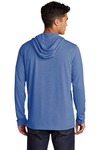 Sport-Tek ST406 PosiCharge ® Tri-Blend Wicking Long Sleeve Hoodie Back Thumbnail