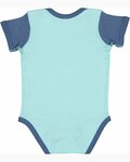 Rabbit Skins 4400 Infant Baby Rib Bodysuit Back Thumbnail