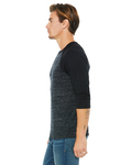 Bella + Canvas 3200 Unisex 3/4-Sleeve Baseball T-Shirt Side Thumbnail
