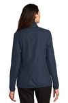 port authority l344 ladies zephyr full-zip jacket Back Thumbnail