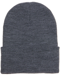 Yupoong 1501 Adult Cuffed Knit Beanie Front Thumbnail