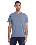 comfortwash by hanes gdh150 unisex 5.5 oz., 100% ringspun cotton garment-dyed t-shirt with pocket Back Thumbnail