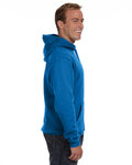 J America JA8824 Adult Premium Fleece Pullover Hooded Sweatshirt Side Thumbnail