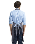 Artisan Collection by Reprime RP132 Unisex Cotton Chino Bib Apron Back Thumbnail