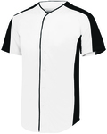 augusta sportswear 1655 full-button baseball jersey Front Thumbnail