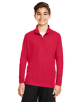Team 365 TT31Y Youth Zone Performance Quarter-Zip Front Thumbnail