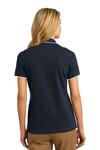 Port Authority L454 Ladies Rapid Dry™ Tipped Polo Back Thumbnail