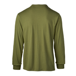 soffe m290 adult 50/50 long sleeve tee - made in the usa Back Thumbnail