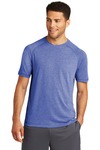 Sport-Tek ST400 PosiCharge ® Tri-Blend Wicking Raglan Tee Front Thumbnail