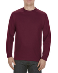 Alstyle AL1304 Adult 6.0 oz., 100% Cotton Long-Sleeve T-Shirt Front Thumbnail