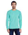 comfortwash by hanes gdh200 unisex garment-dyed long-sleeve t-shirt Back Thumbnail