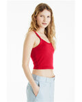 Bella + Canvas 1012BE Ladies' Micro Ribbed Scoop Tank Side Thumbnail