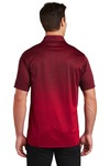 sport-tek st671 ombre heather polo Back Thumbnail