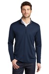 port authority k584 silk touch ™ performance 1/4-zip Front Thumbnail