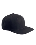 yupoong 6089 adult 6-panel structured flat visor classic snapback Front Thumbnail