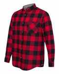 weatherproof 164761 vintage brushed flannel long sleeve shirt Side Thumbnail