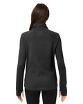 north end ne200w ladies' rhythm waffle pullover Back Thumbnail