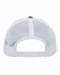 pacific headwear 104s contrast stitch trucker snapback Back Thumbnail