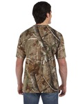 code five 3980 men's realtree camo t-shirt Back Thumbnail
