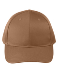 Big Accessories BX020SB Adult Structured Twill 6-Panel Snapback Cap Front Thumbnail