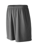 augusta sportswear 806 youth wicking mesh athletic short Front Thumbnail