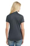 port authority l569 ladies diamond jacquard polo Back Thumbnail