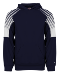 Badger Sport 2405 Lineup Youth Fleece Hood Front Thumbnail