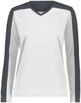 Holloway 223702 Ladies Momentum Team Long Sleeve Tee Front Thumbnail