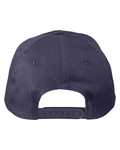 big accessories bx020sb adult structured twill 6-panel snapback cap Back Thumbnail