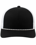 Pacific Headwear 104BR Trucker Rope Cap Front Thumbnail