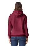 Gildan G195 Unisex Hammer Maxweight Hooded Sweatshirt Back Thumbnail