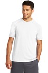Sport-Tek ST400 PosiCharge ® Tri-Blend Wicking Raglan Tee Front Thumbnail