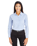 devon & jones dg540w crownlux performance™ ladies' micro windowpane shirt Front Thumbnail