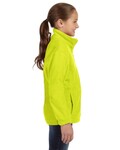 Harriton M990Y Youth 8 oz. Full-Zip Fleece Side Thumbnail