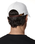 adams acsb101 cotton twill pigment-dyed sunbuster cap Back Thumbnail